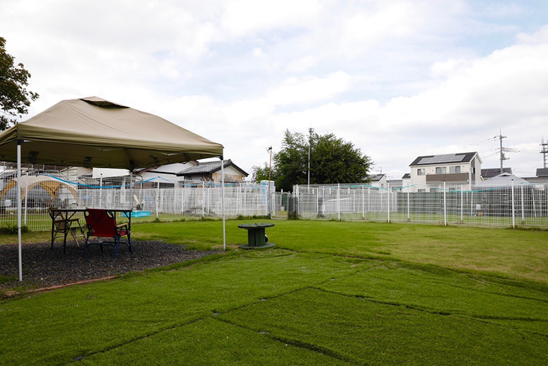 DOG LIFE SUPPORT | 店舗風景 | ドッグライフサポート | 群馬県 | 伊勢崎市 | ドッグラン